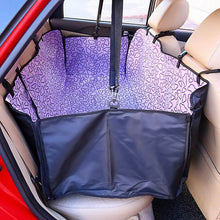 Car Rear Back Seat Cover- Portable Mat Blanket